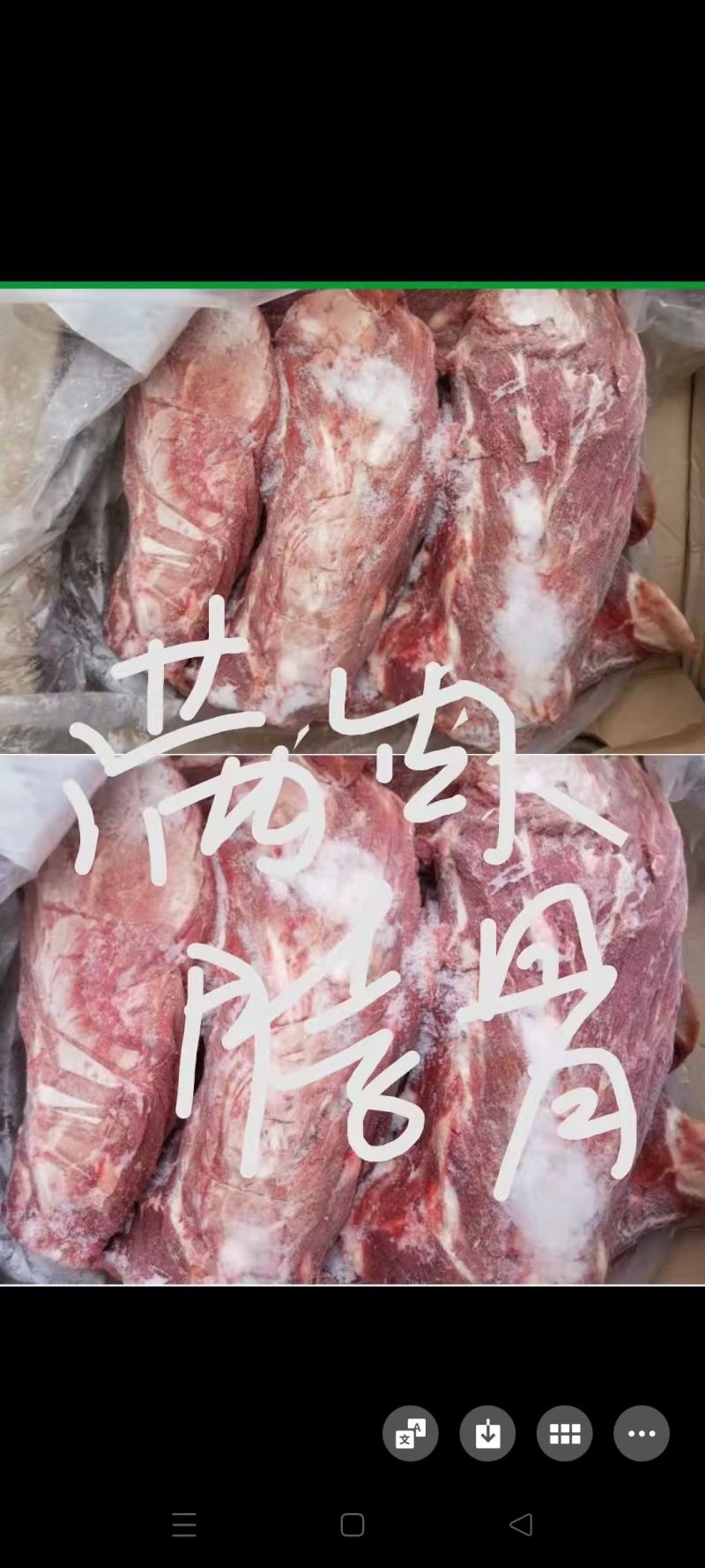 白俄骨头，随时提货，正关，满肉21号刚到的