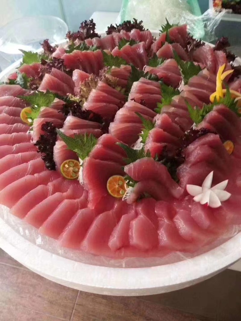 黄鳍金枪，刺身鱼