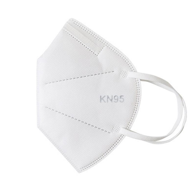 kn95口罩透气防护一次性白色防尘面罩防口水粉尘纸巾