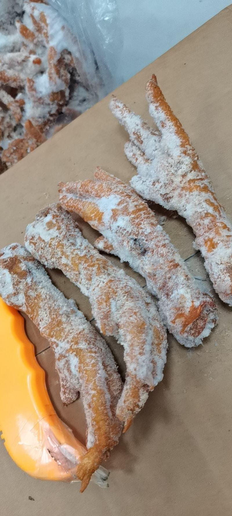 鸡爪，油炸纯干鸡爪，一件210个左右，个头均匀卤熟出称高
