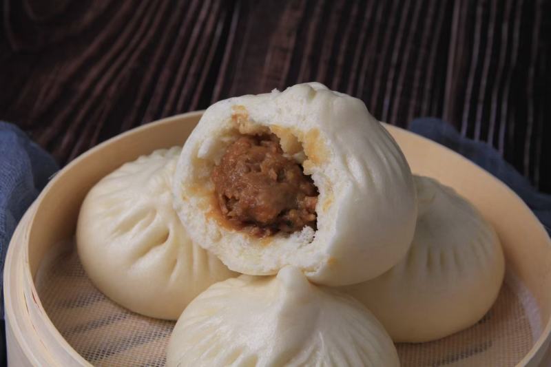 80克包子奥尔良鸡肉包酱肉包鲜肉包各种馅