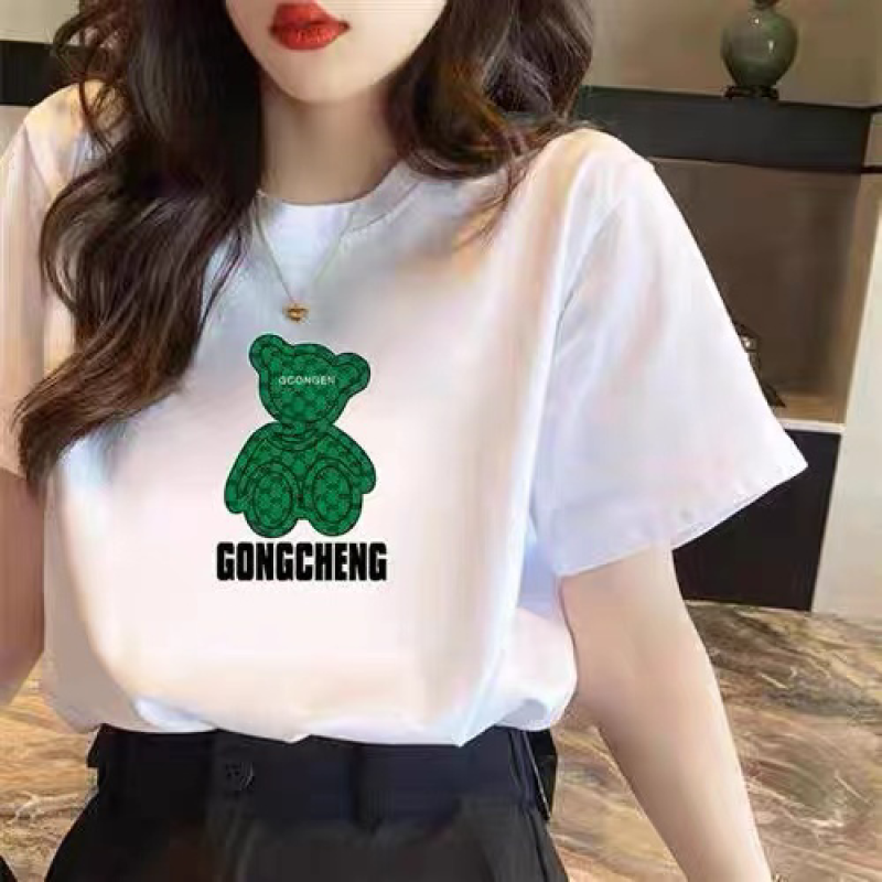 男女同款大白短T夏季爆款