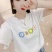 男女同款大白短T夏季爆款