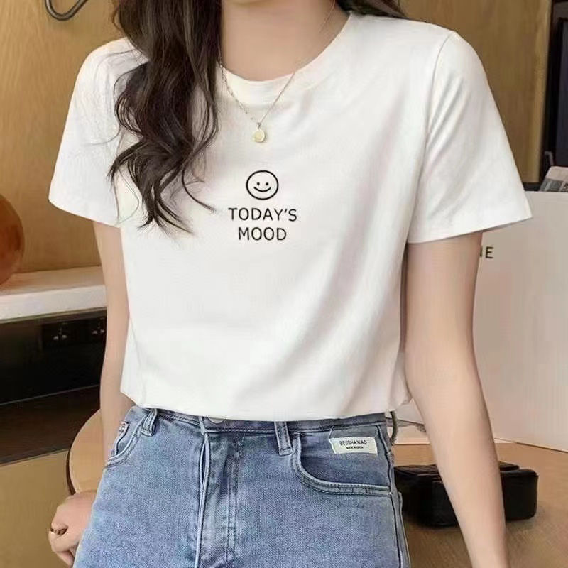 男女同款大白短T夏季爆款