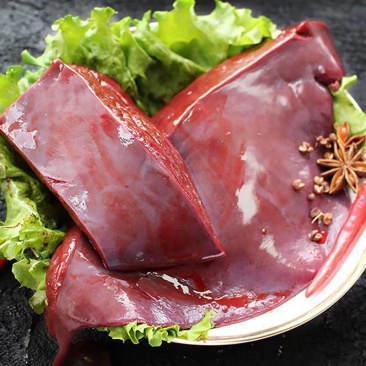 【新鲜生黄牛肝】正宗牛肝清真牛肝现宰小黄牛牛杂散称批发牛