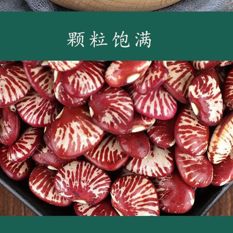 【推荐】斑马豆，花腰豆，红花豆2022新斑马豆货源充足量