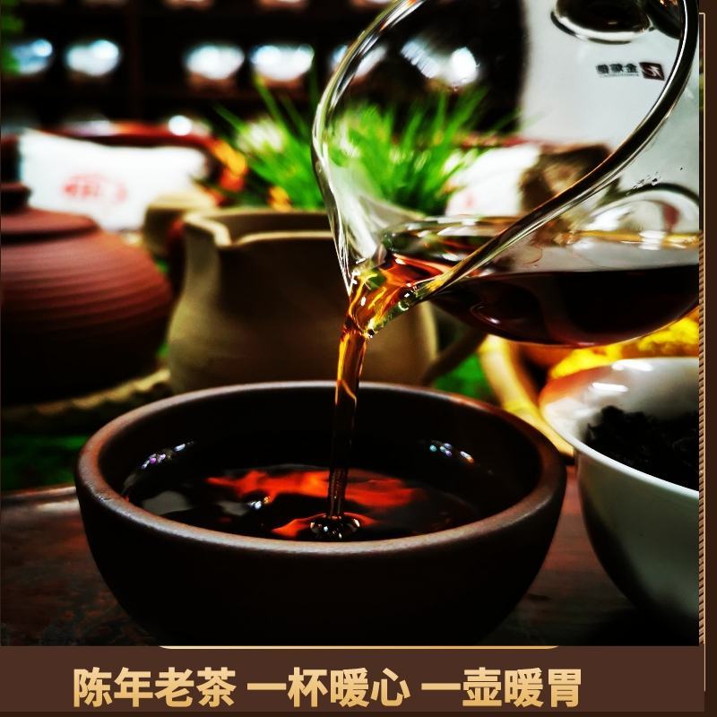 普洱茶熟茶大树熟茶龙珠方一粒一泡便携带冲泡云南熟茶