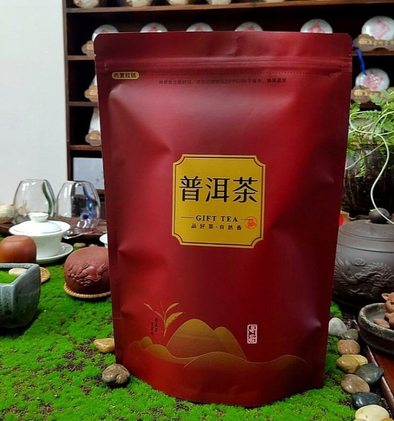普洱茶熟茶大树熟茶龙珠方一粒一泡便携带冲泡云南熟茶