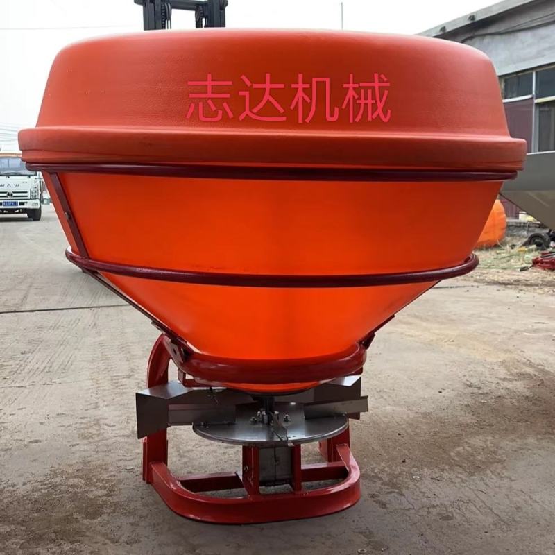 拖拉机背负式撒肥机蛟龙式撒播盘式有机肥颗粒肥面肥施肥机