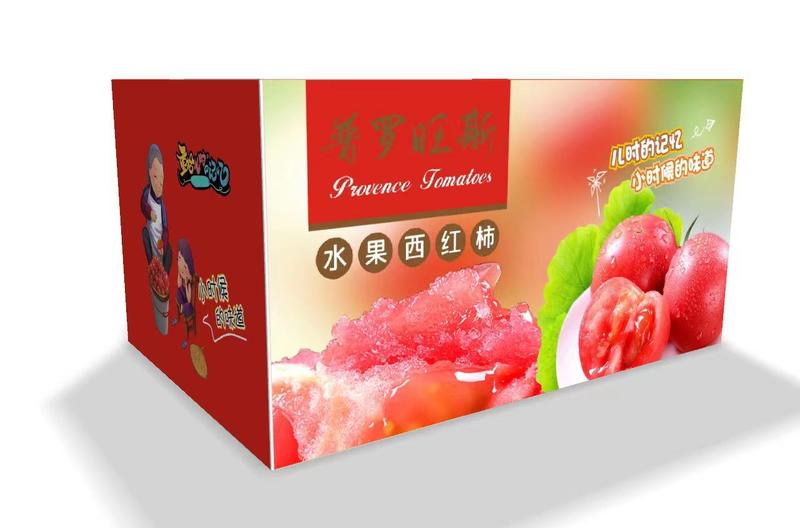 【一件代发】陕西泾阳普罗旺斯番茄水果西红柿礼盒彩箱包装