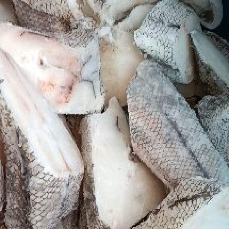 工厂直销销售各种规格的干冰鳕鱼片鳕鱼小块鳕鱼尾片