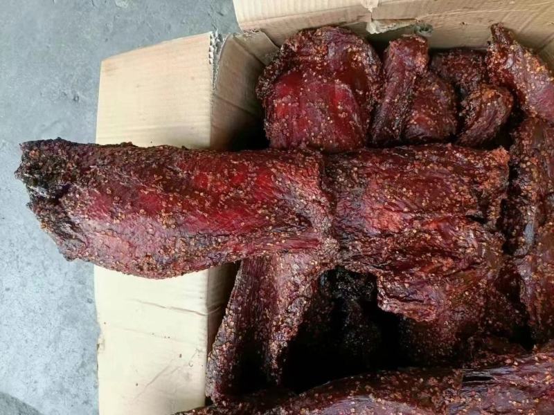 大块肉，阿坝州大块肉！阿坝州牦牛肉一件70斤装！麻辣五香
