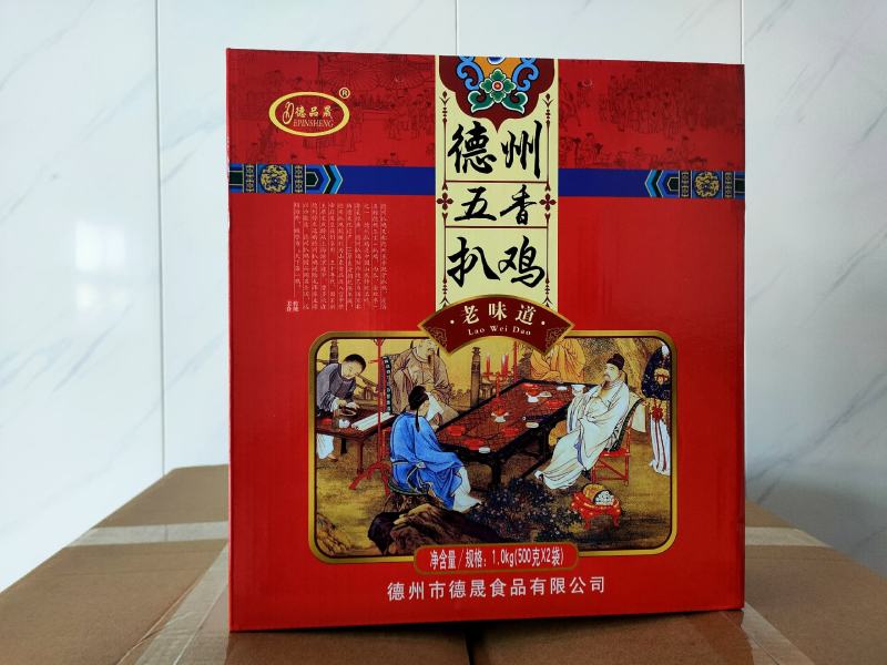 德州扒鸡德州五香鸡鲜香美味熟食开袋即食