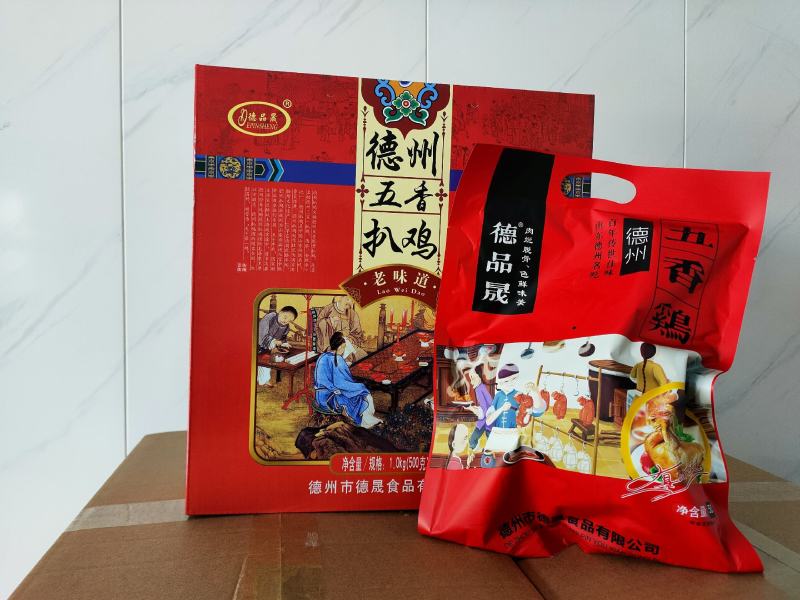 德州扒鸡德州五香鸡鲜香美味熟食开袋即食