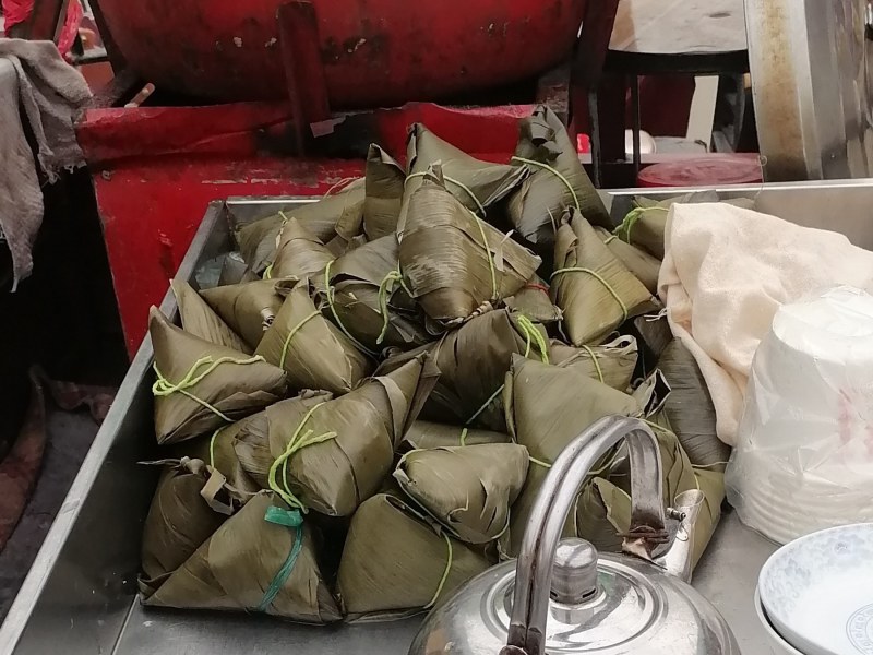 陕西渭南各种红枣蜜枣豆沙黑米八宝系列鲜粽子