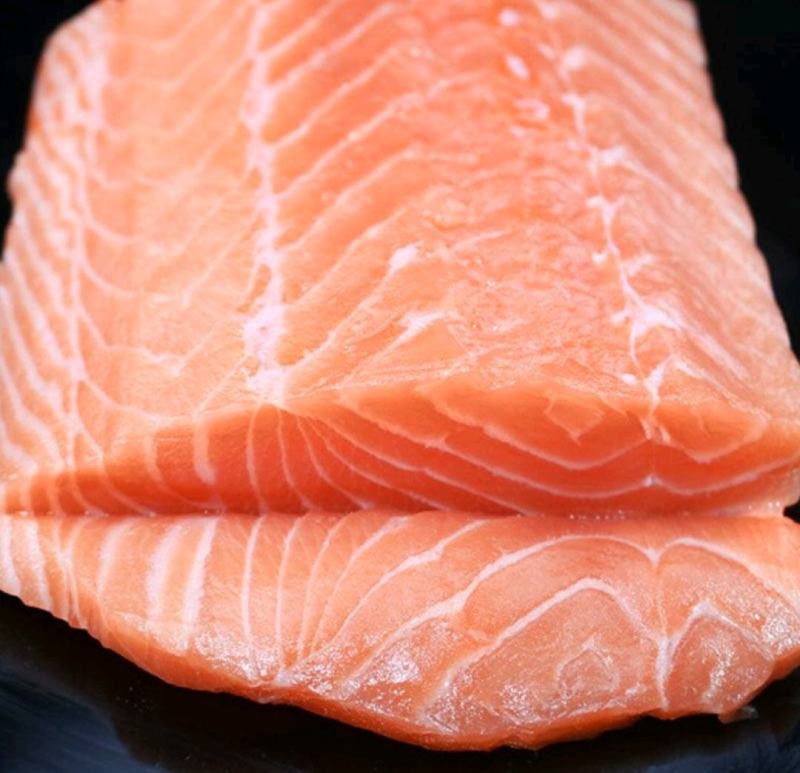 三文鱼新鲜海鲜刺身生鱼片中段冰鲜即食宝宝辅食寿司料理