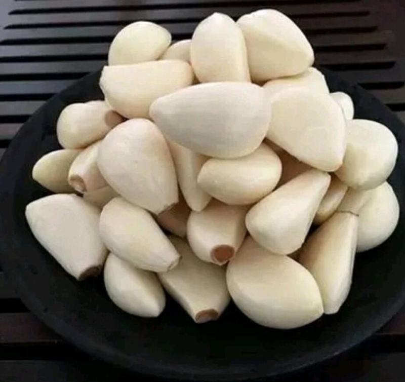 剥皮蒜米装剥好的紫皮2021年新蒜大蒜机器去皮蒜米蒜瓣干