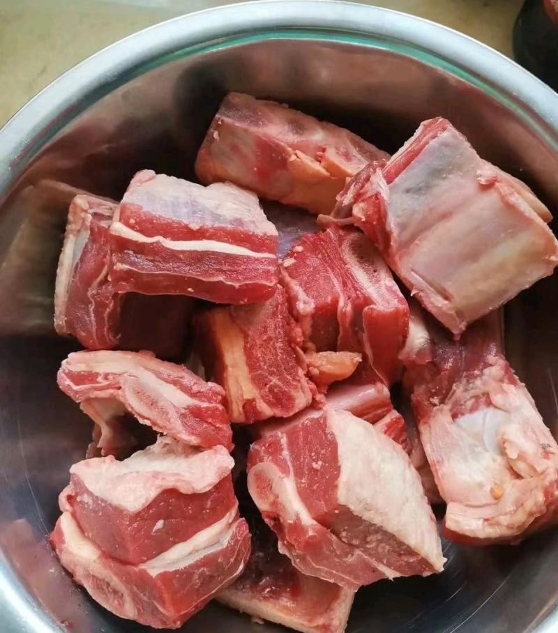 5斤牛脊骨无牛肉新鲜牛骨头冷冻牛蝎子牦牛骨髓熬汤生鲜牛排