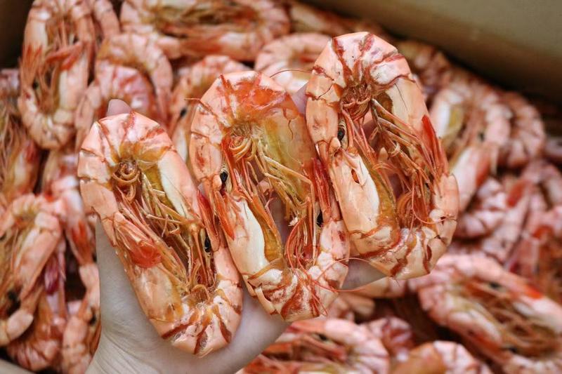 广州人25对九节虾干烤虾鲜味十足一件代发批发货源