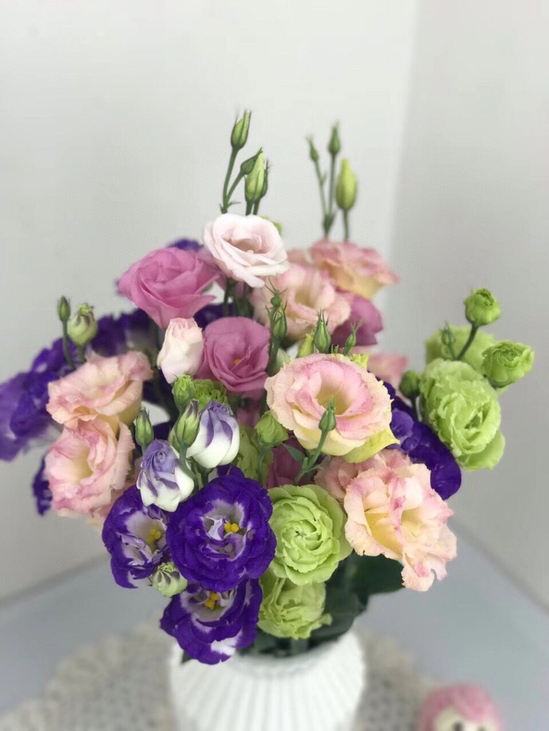 包邮一件代发洋桔梗鲜切花云南鲜花基地直发