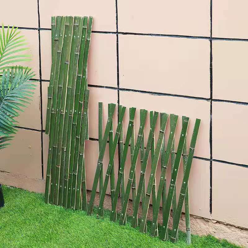 伸缩竹片篱笆户外园艺庭院菜园花园围栏围墙栅栏爬藤架装饰竿
