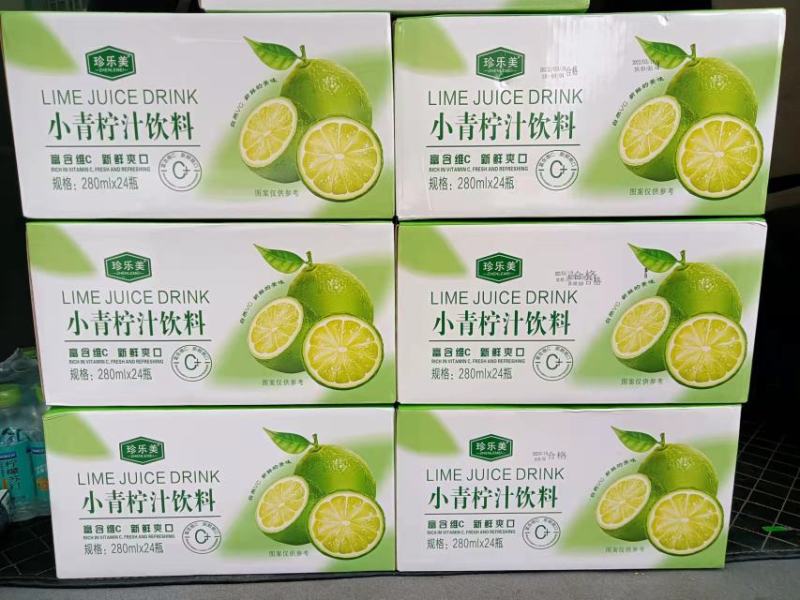 2022年火爆饮品，珍乐美小青柠全国招商，高料汁高品质