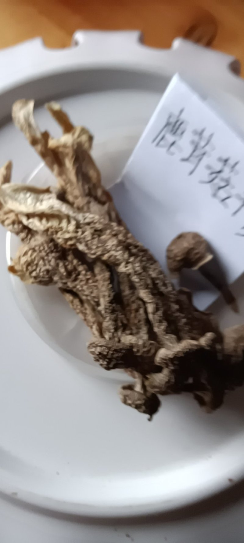 农民自种的鹿茸菇自晒干货，250克为—件包邮。