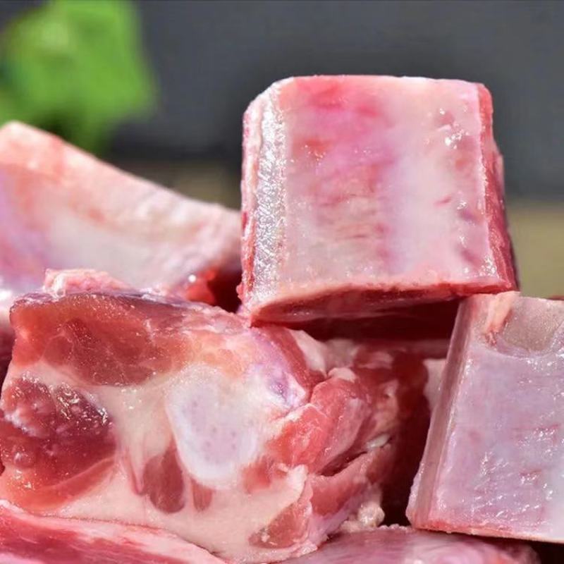 免切新鲜多肉排骨块猪排切块肉排骨块批发肋排切块排骨粒火锅