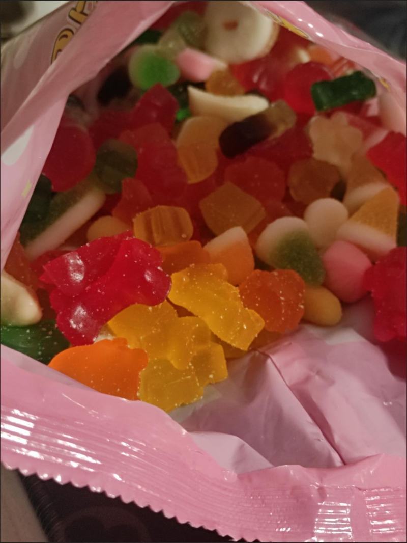 什锦8味橡皮糖qq糖软糖喜糖1混合味袋装新品休闲食