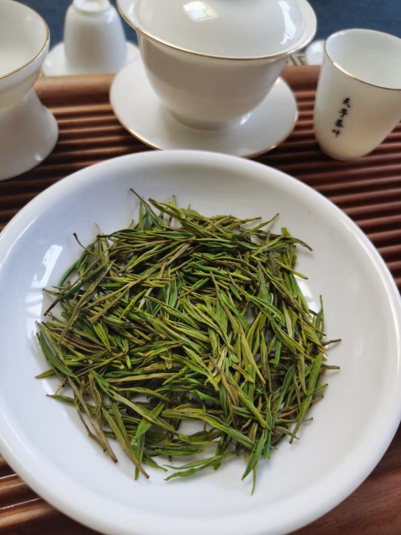 恩施玉露茶叶硒茶绿茶春茶芽茶明前茶湖北玉露茶叶蒸青工艺