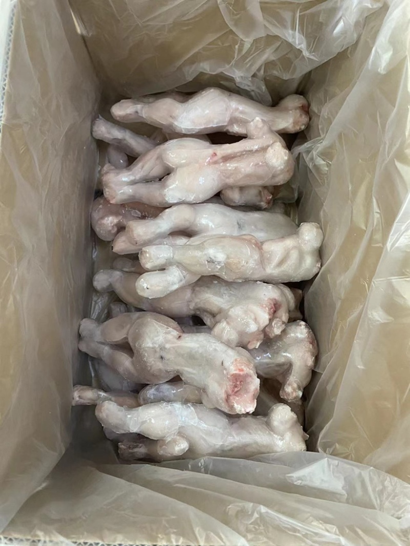 单冻蛙30冰衣5KG每箱16到17只