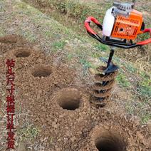 打孔机打洞机地钻挖坑机施肥打桩打洞机果园栽树种植