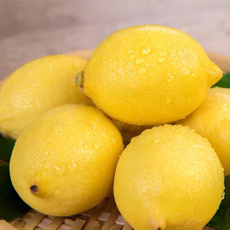 安岳柠檬新鲜黄柠檬尤力克柠檬产地直发