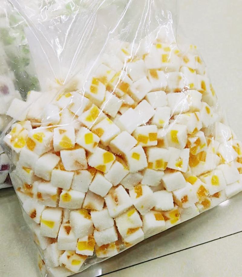 夹心果糕，芒果果糕果味软糖，酸奶芒果猕猴桃白桃葡萄口味
