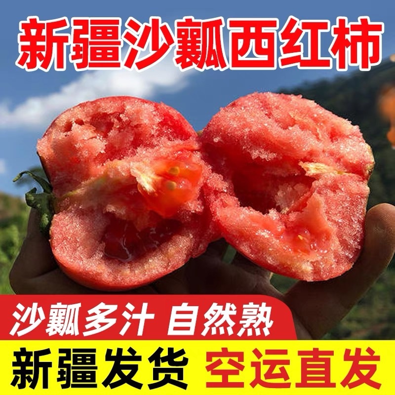 新疆普罗旺斯沙瓤西红柿，源产地直发，支持电商一件代发