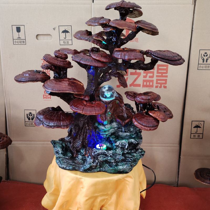 基地供应，灵芝盆景，样式齐全，一手货源，价格美丽