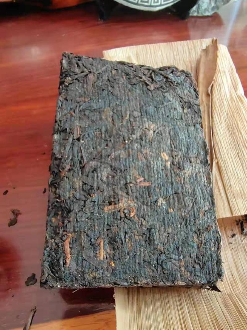 二零零五年勐海布朗山古树普洱茶熟茶250克茶砖