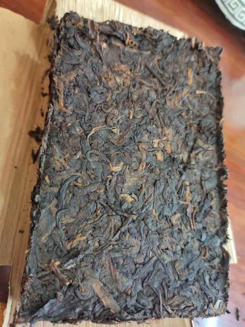 二零零五年勐海布朗山古树普洱茶熟茶250克茶砖