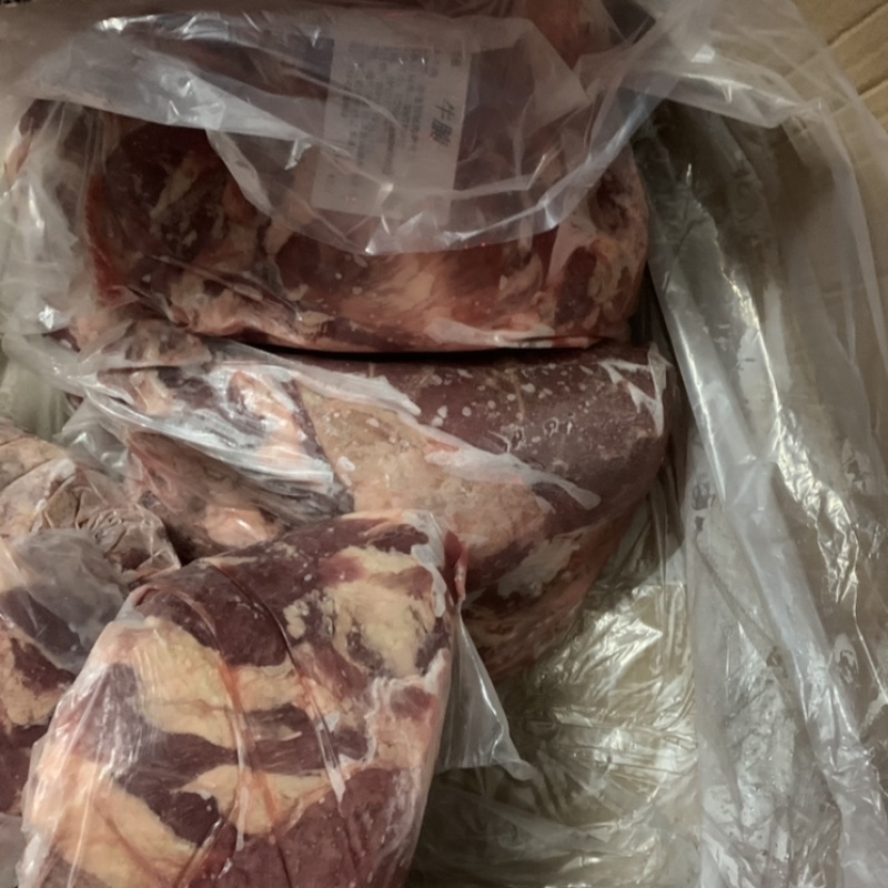 冷冻牛白腩五花腩清真食品牛板肉商用50斤一件