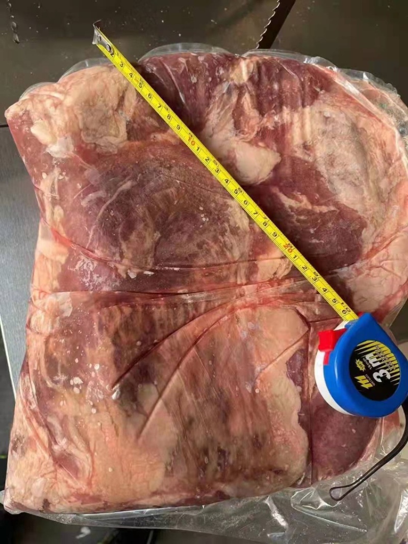 冷冻牛白腩五花腩清真食品牛板肉商用50斤一件