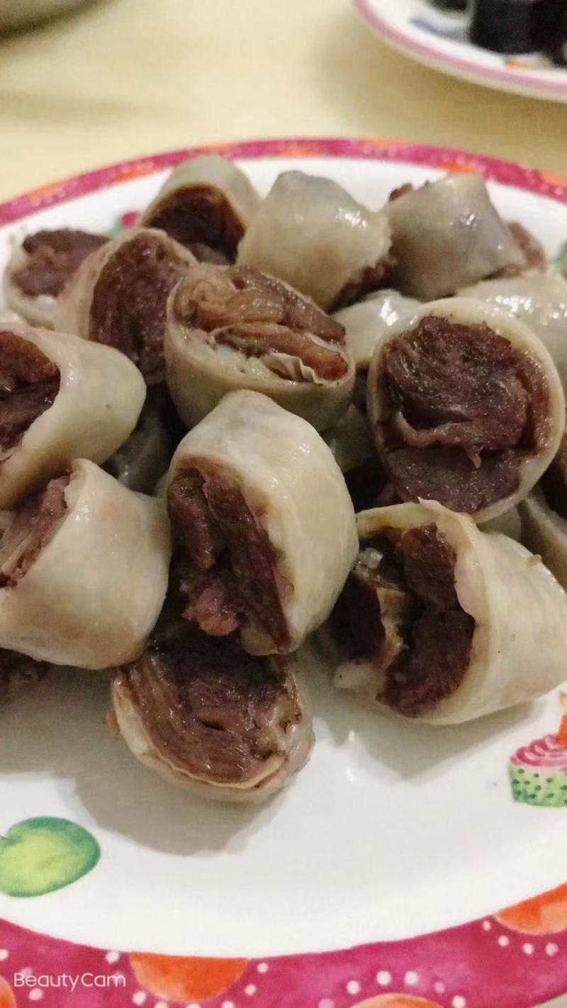 内蒙草地羊羊肚包肉、肉肠、血肠、羊杂、羊捆肠支持定做。