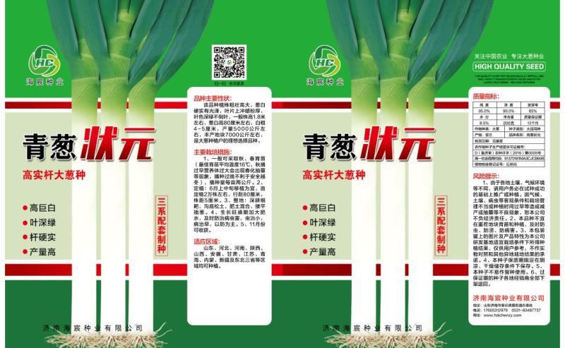 章丘大葱种子高白状元葱籽厂家长白大葱免费技术指导