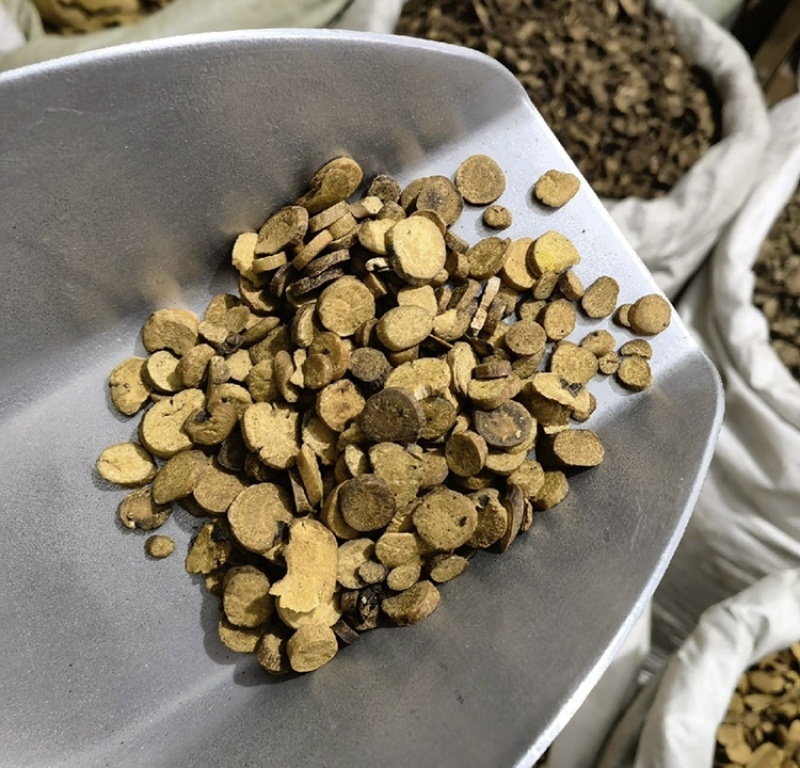白芍炒白芍今年新货实图拍摄颜色好看产地采购