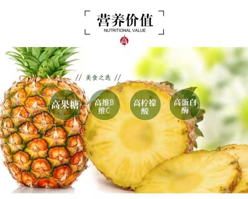 海南自然熟凤梨