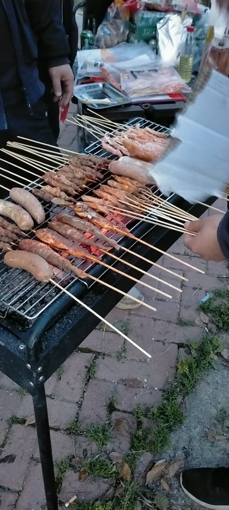 厂家直销，网红小黄鱼串，烧烤专用，肉质嫩味道好