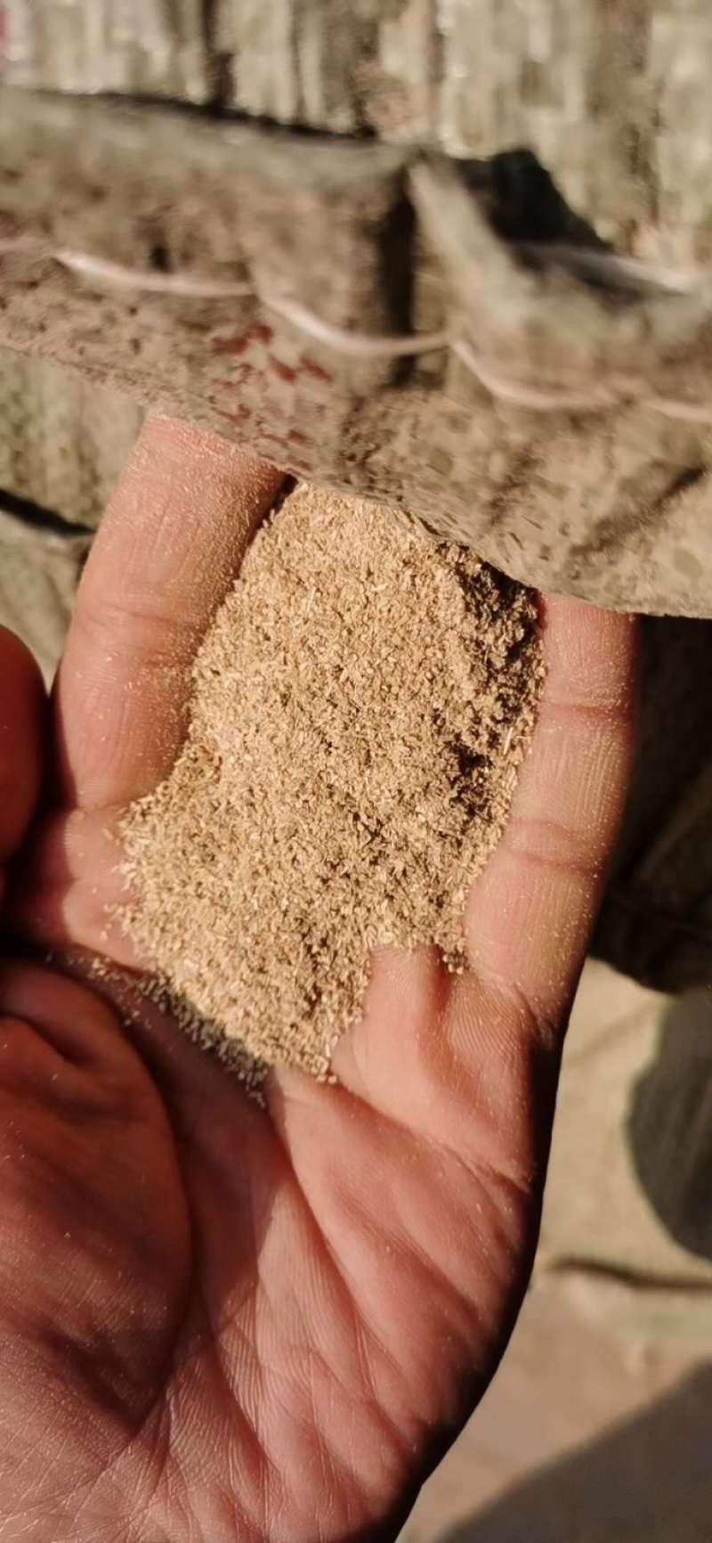 1.2统糠稻壳粉统糠规格适用猪鸡鸭牛饲料土壤培育等