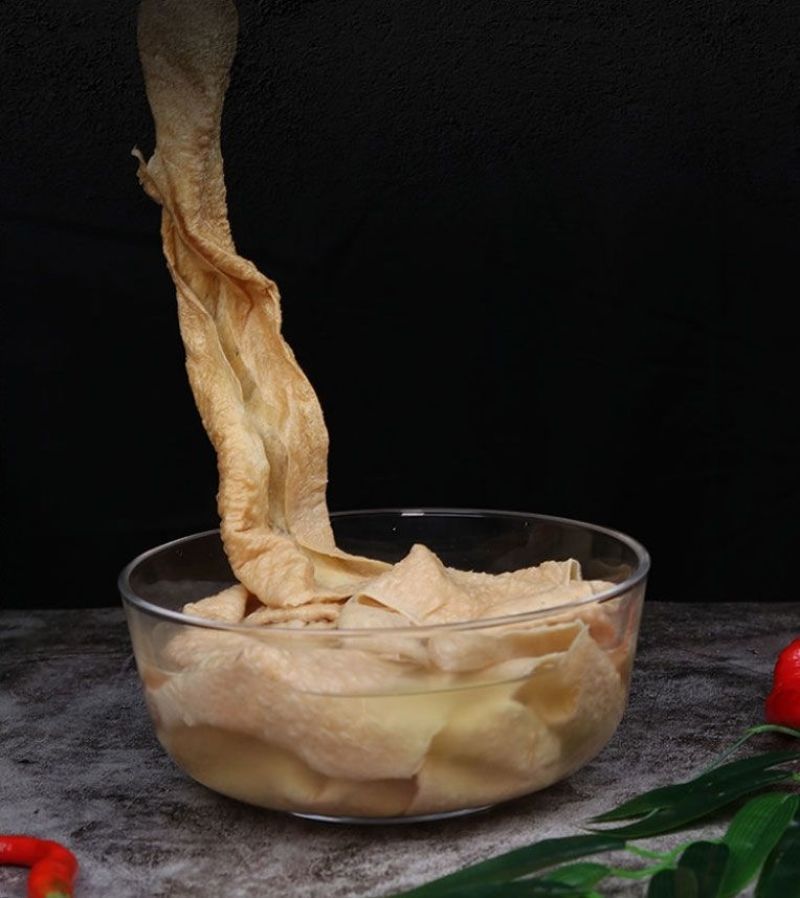 豆腐皮纯豆子无添加剂蛋白肉干货豆腐皮人造素肉豆制品