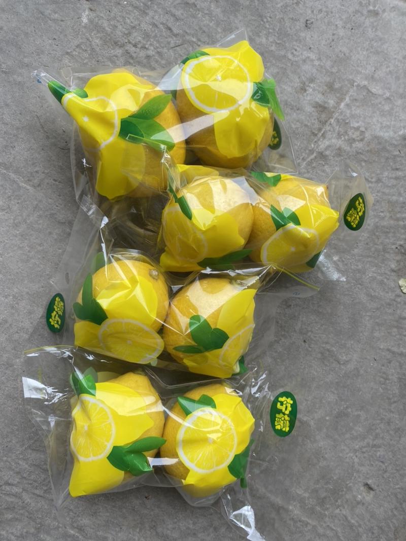 新鲜黄柠檬安岳尤力克柠檬一件代发整车商超