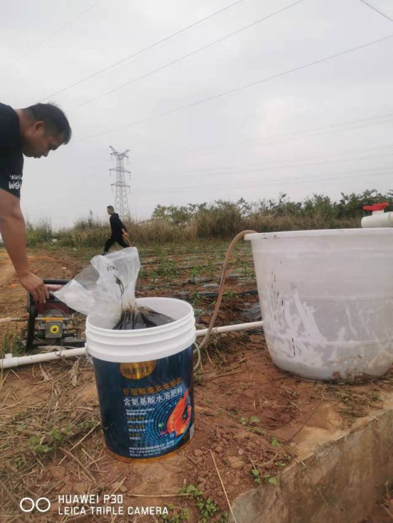 云天化地耕欣虾蟹麟脂浓缩原浆含氨基酸水溶肥料