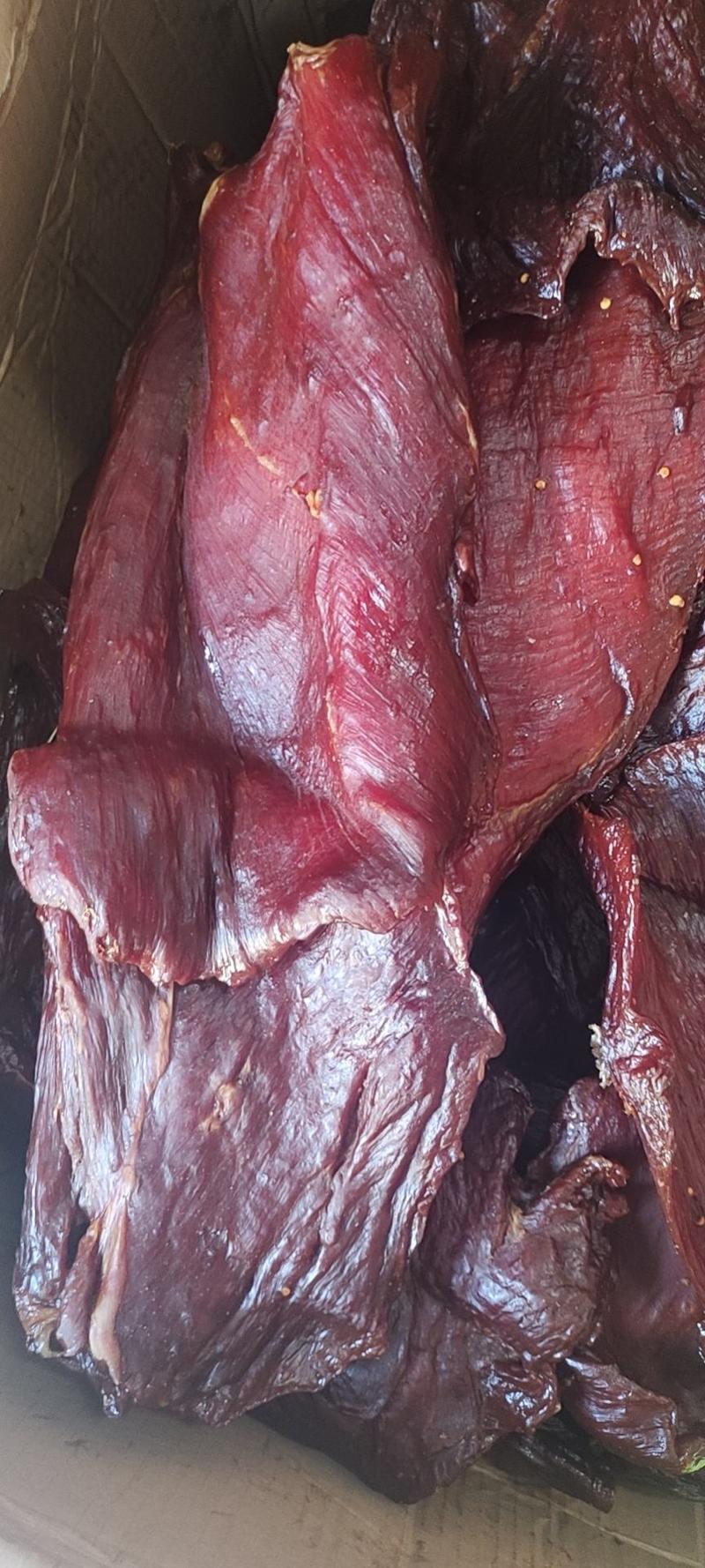 里脊大块肉散装土特产批发70斤一件两种口味